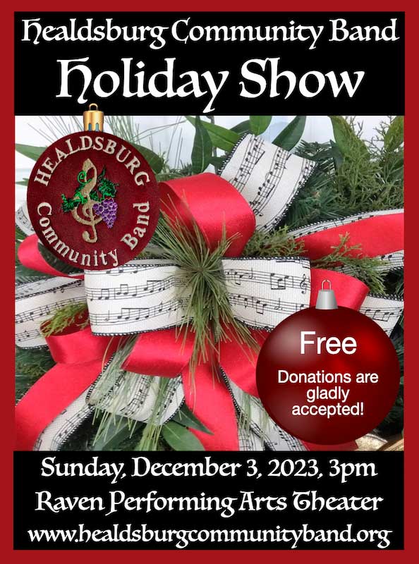 Healdsburg Community Band Holiday Concert image