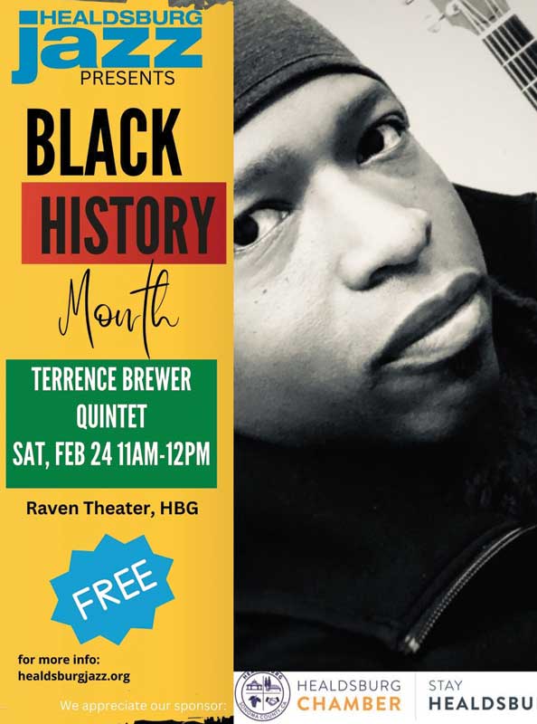 Jazz Guitarist Terrence Brewer Poster