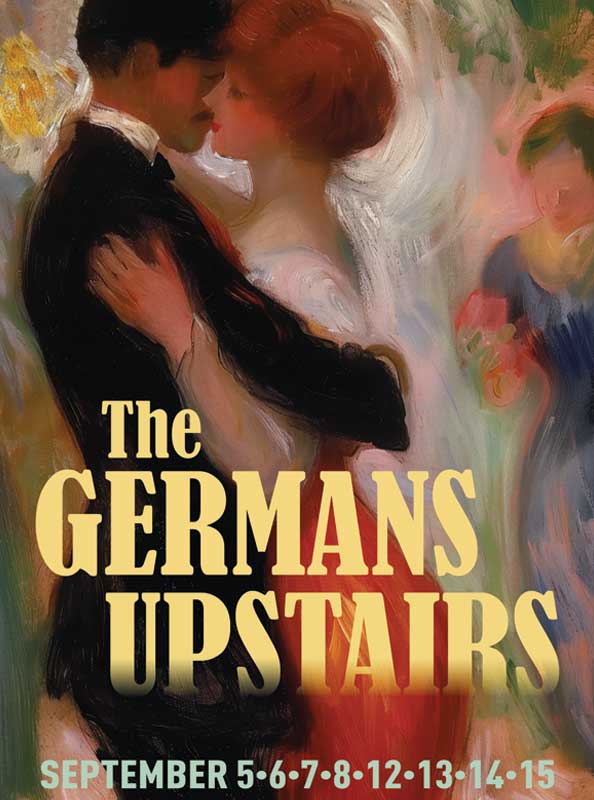 Poster, The Germans Upstairs