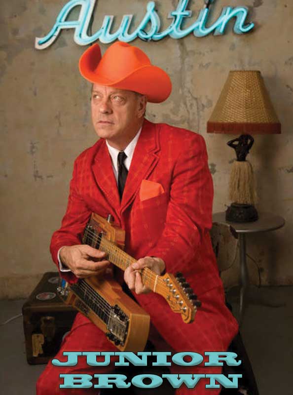 Poster, Junior Brown Concert on August 17
