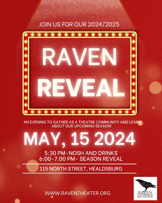 Poster for the Raven Players' season reveal.
