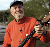 Image, Pete Seeger. Courtesy Encyclopædia Britannica