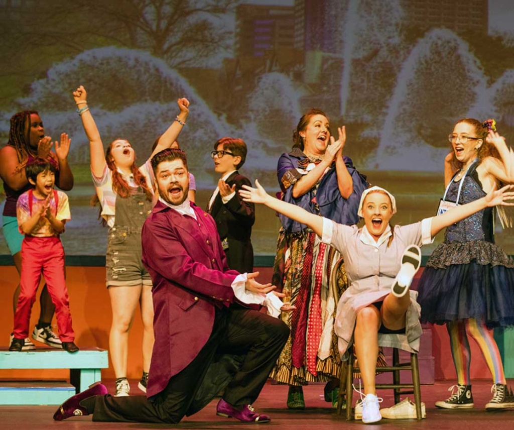 Image: Bohn Connor, Skylar Saltz in Cinderella-A Family Holiday Panto