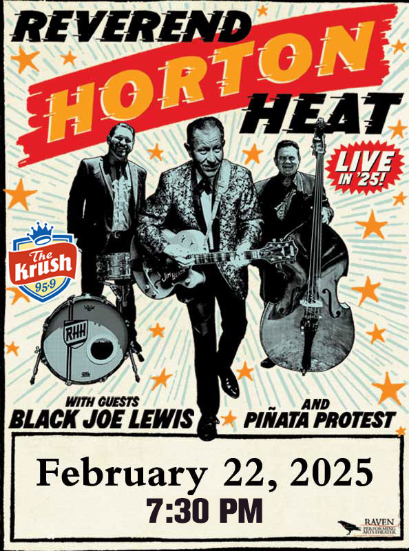 Image: Reverend Horton Heat on February 22, 2025!
