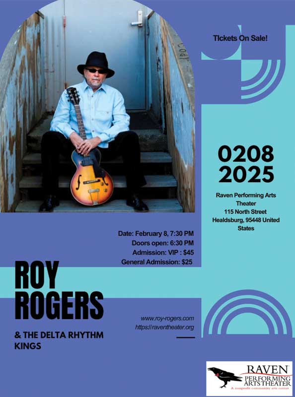 Image: Roy Rogers & The Delta Rhythm Kings on February 8th!