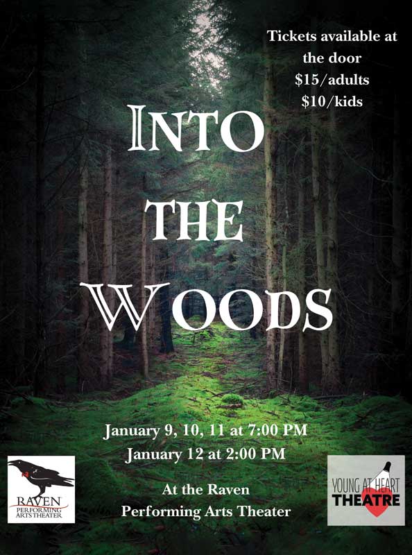 Young At Heart's Into the Woods poster