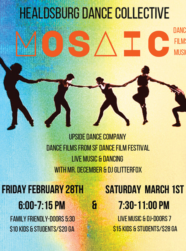 Healdsburg Dance Collective February 28 and March 1!